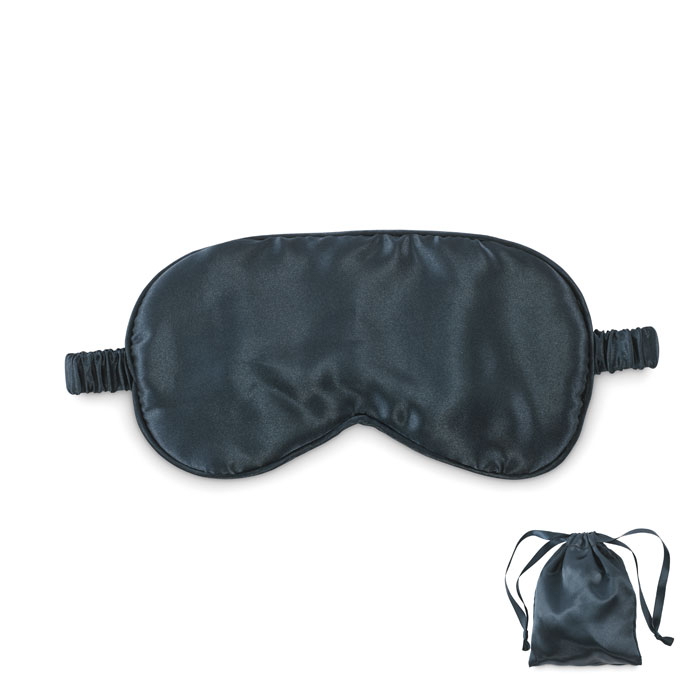 Masque oculaire promotionnel en polyester SLEEPY gris pierre